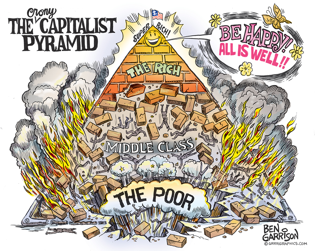 Crony Capitalist Pyramid panel 1